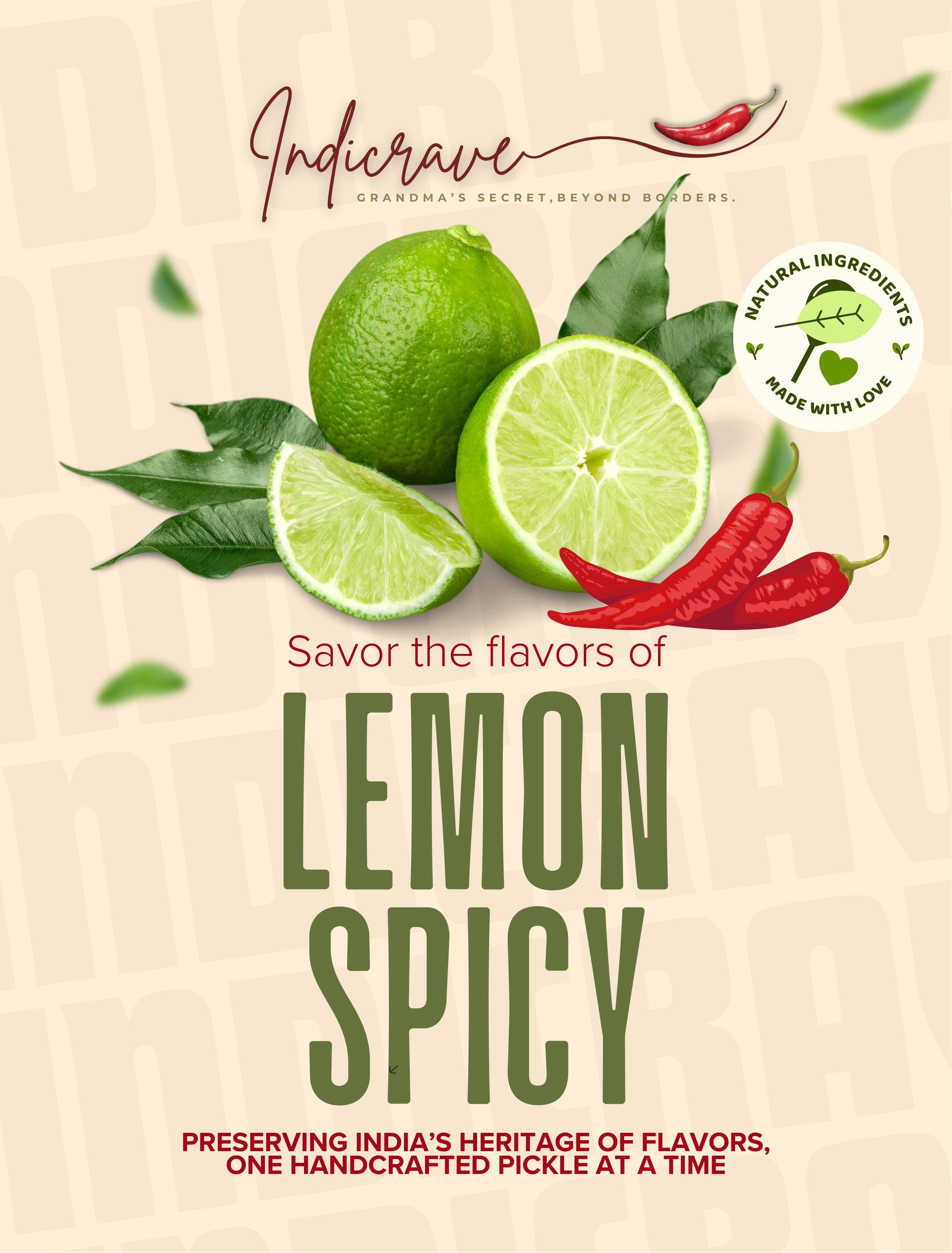 Indicrave Lemon Pickle – Zesty Tang with a Fiery Kick