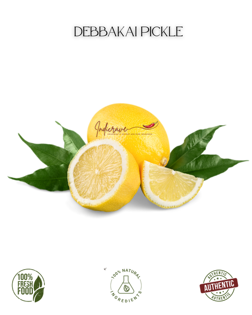 Indicrave Dabbakaya Pickle – A Tangy Citrus Burst of Tradition