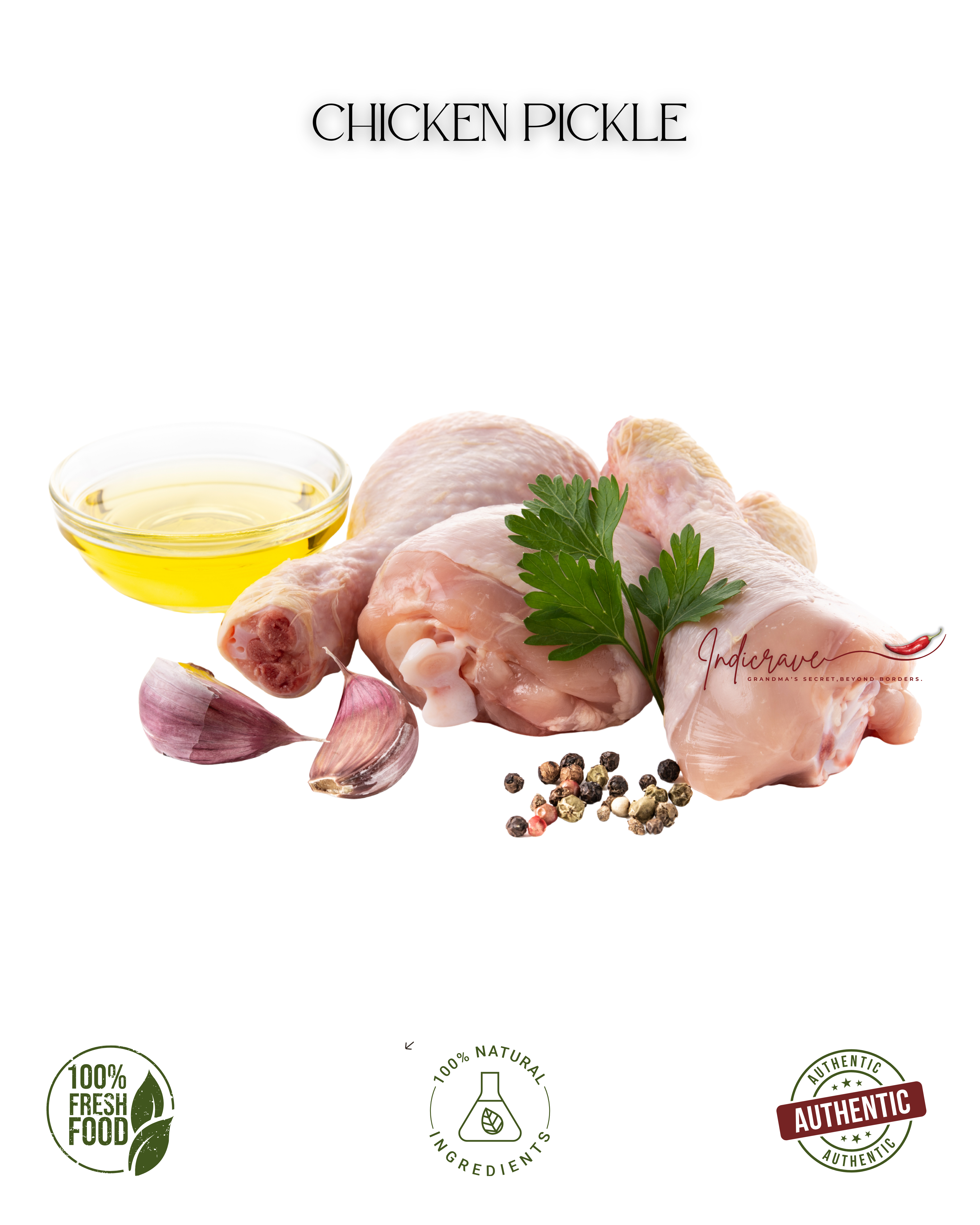 Indicrave Chicken Pickle – Spicy, Juicy & Irresistible