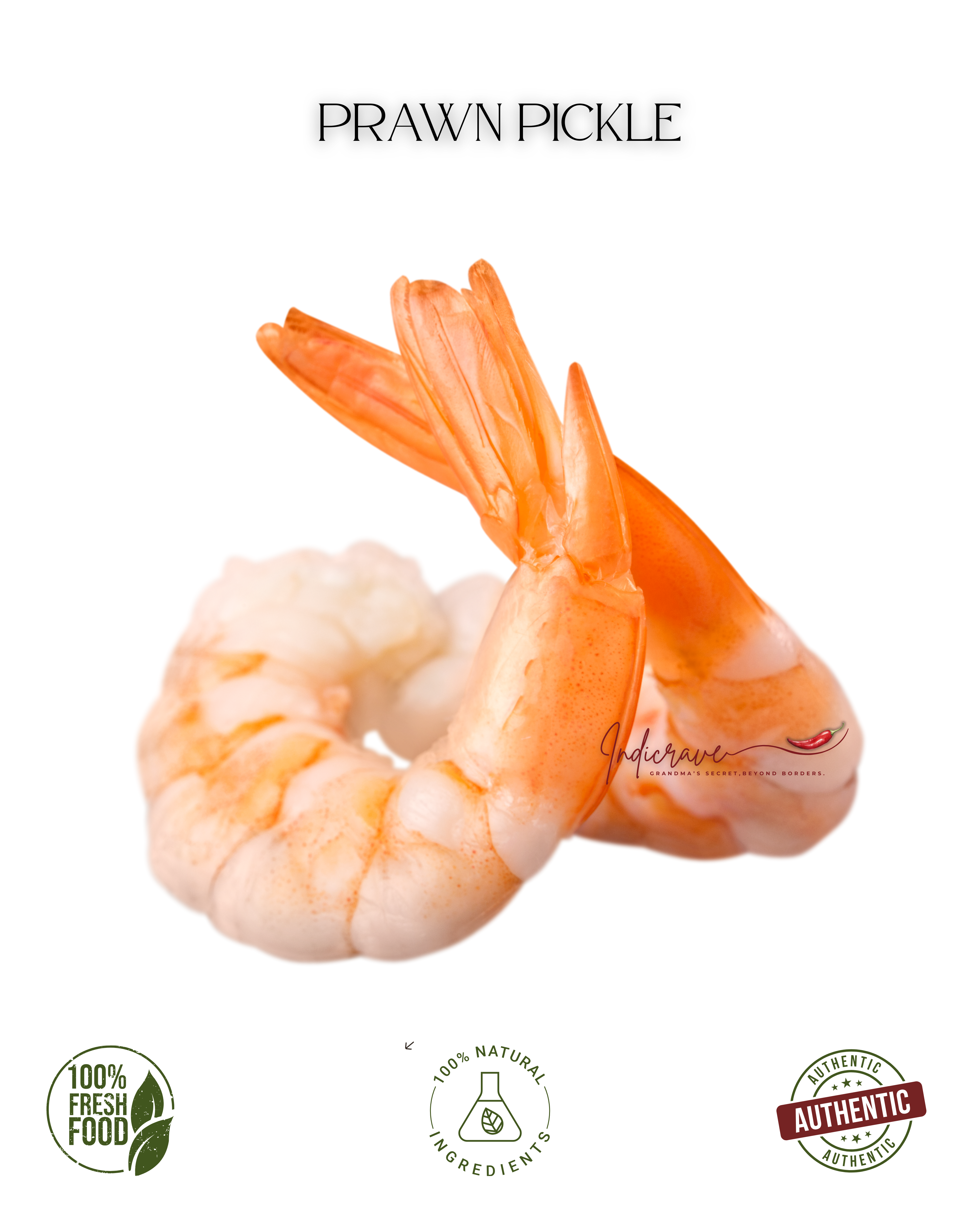 Indicrave Prawns Pickle – Coastal Flavors in Every Bite
