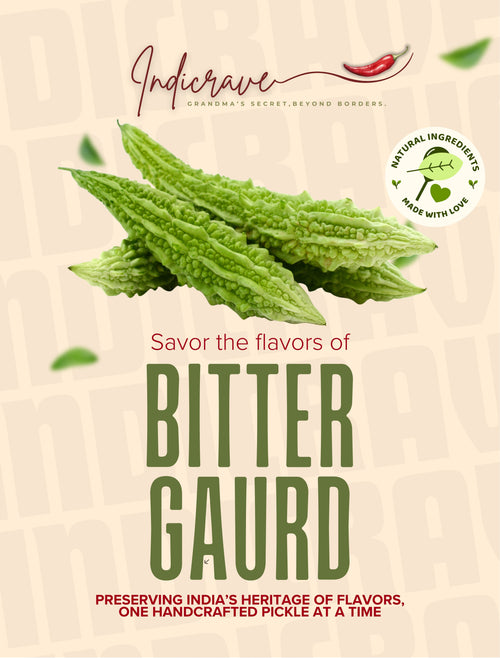 Indicrave Bitter Gourd Pickle – A Bold Twist of Tradition & Health