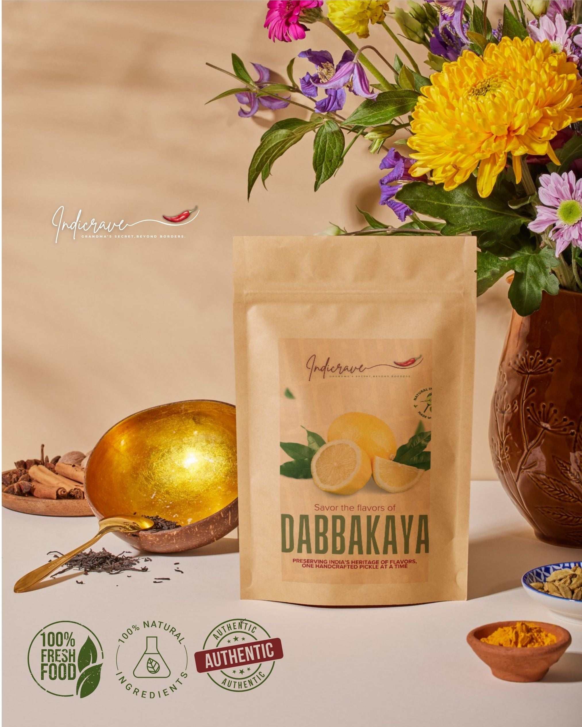 Indicrave Dabbakaya Pickle – A Tangy Citrus Burst of Tradition