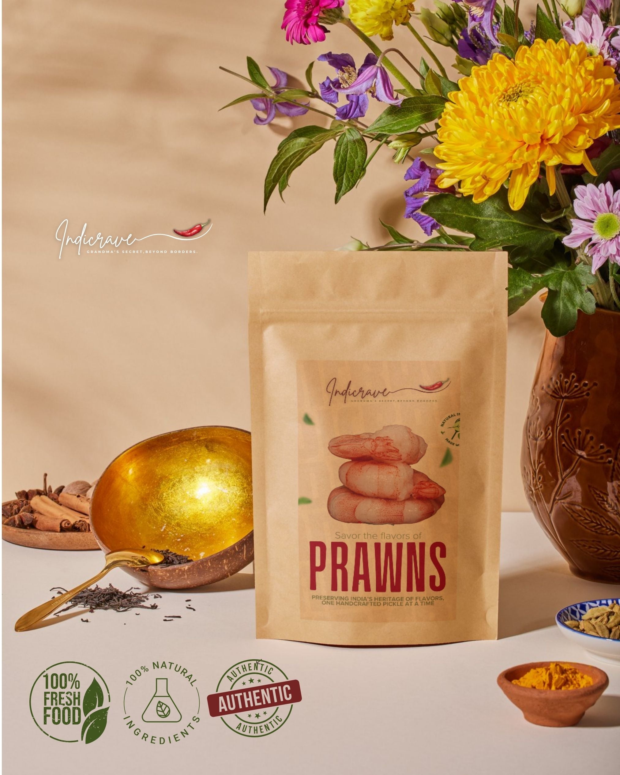 Indicrave Prawns Pickle – Coastal Flavors in Every Bite