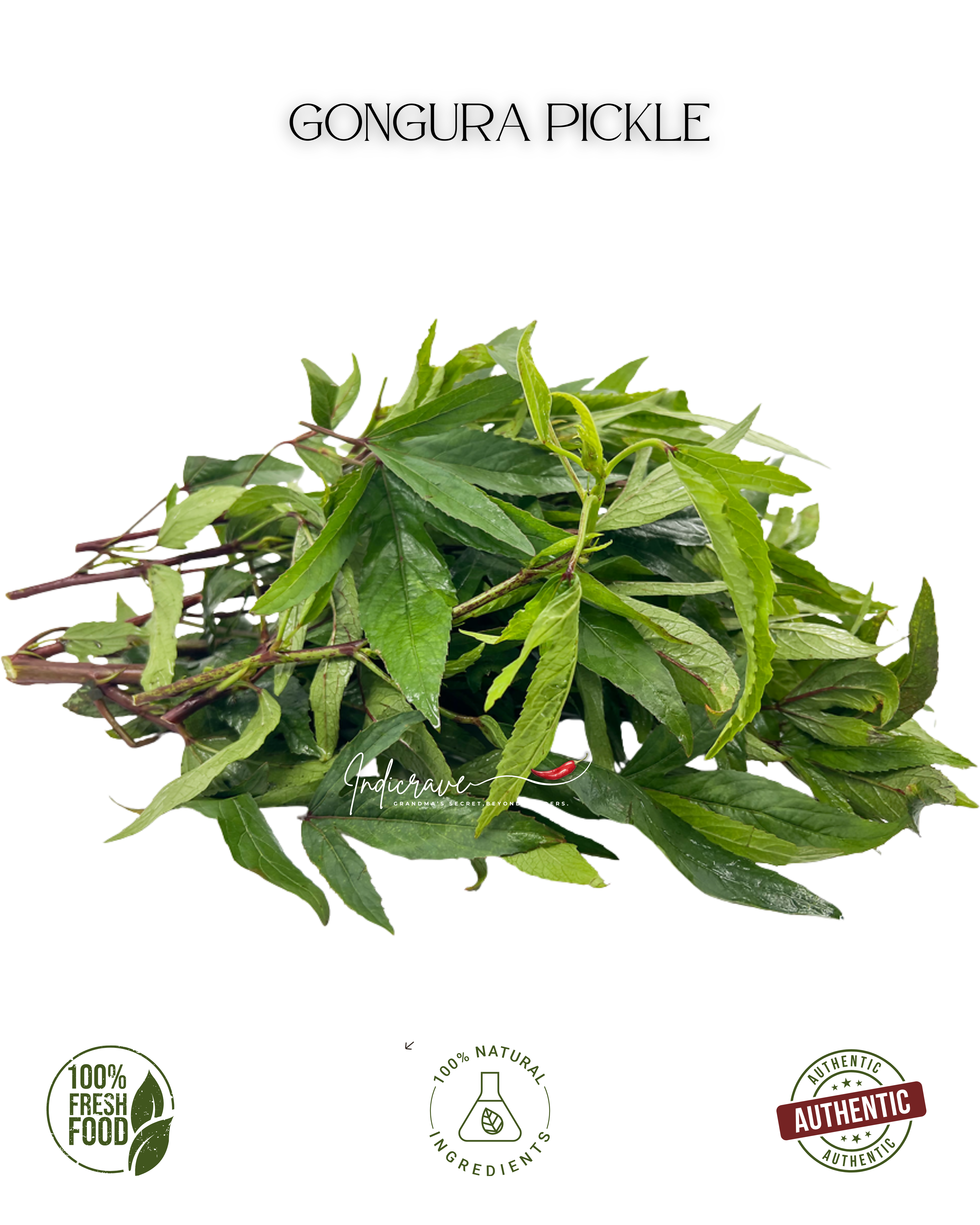 Indicrave Gongura Pickle – The Tangy Treasure of India