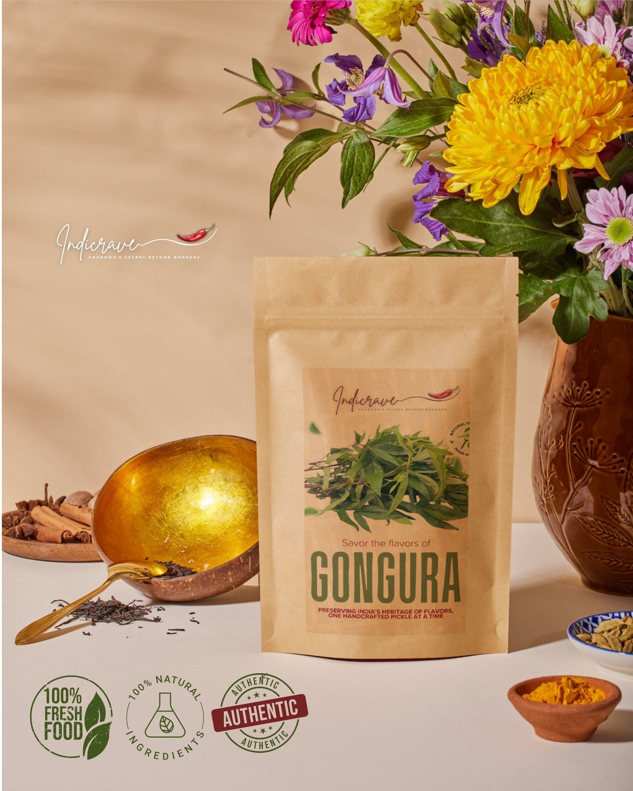 Indicrave Gongura Pickle – The Tangy Treasure of India
