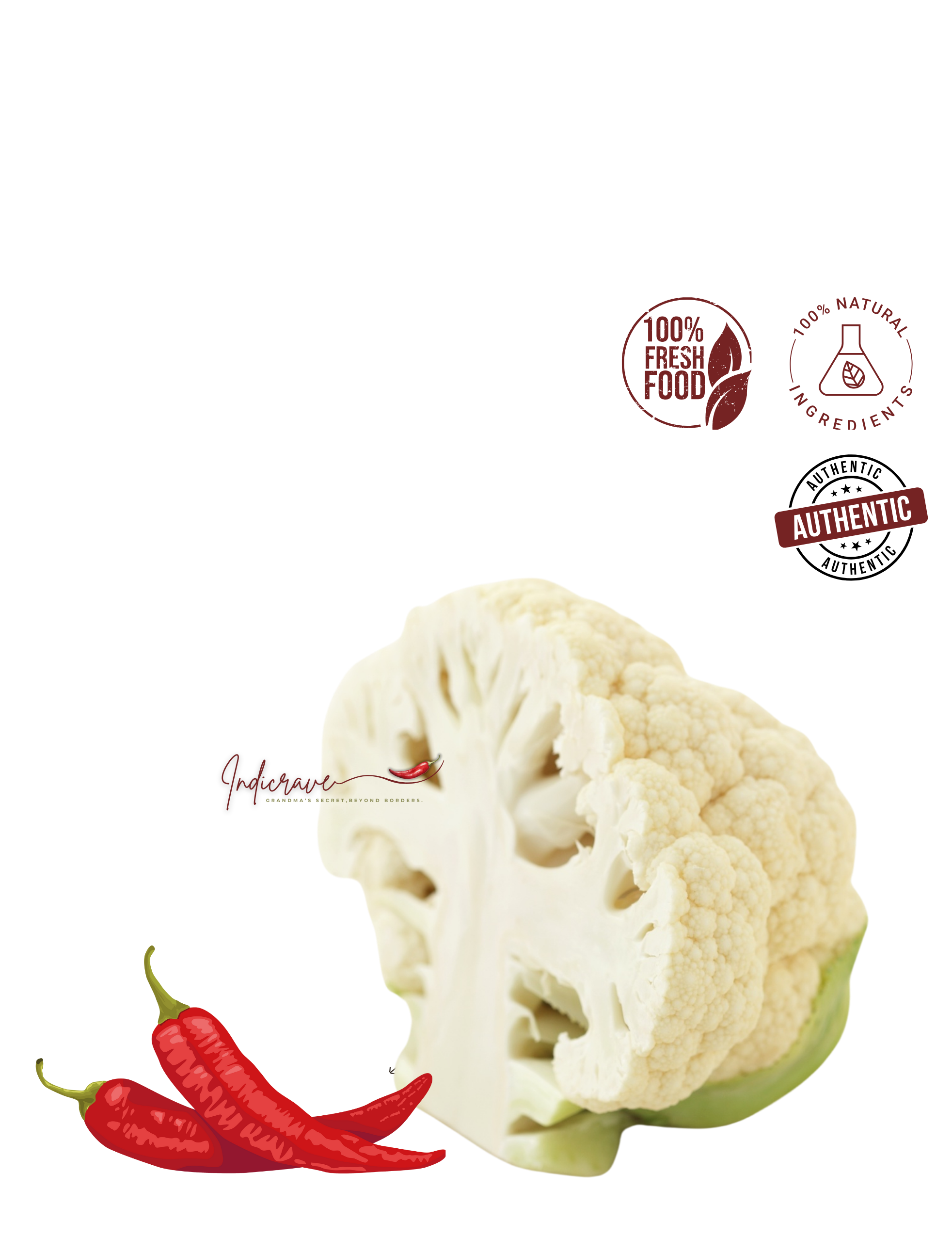 Indicrave Cauliflower Pickle – Crunchy, Tangy & Spiced to Perfection
