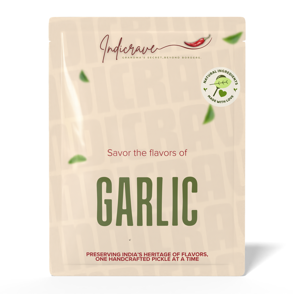 Indicrave Garlic Pickle – Bold, Zesty & Bursting with Flavor