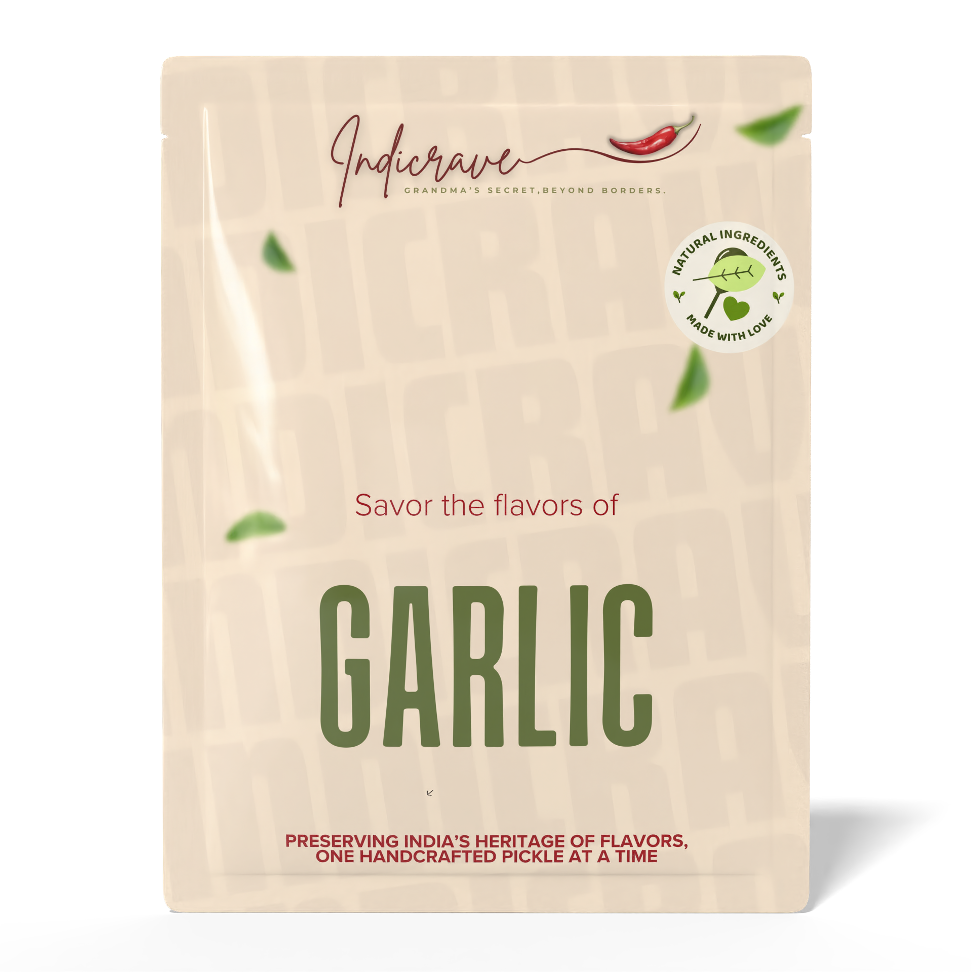 Indicrave Garlic Pickle – Bold, Zesty & Bursting with Flavor