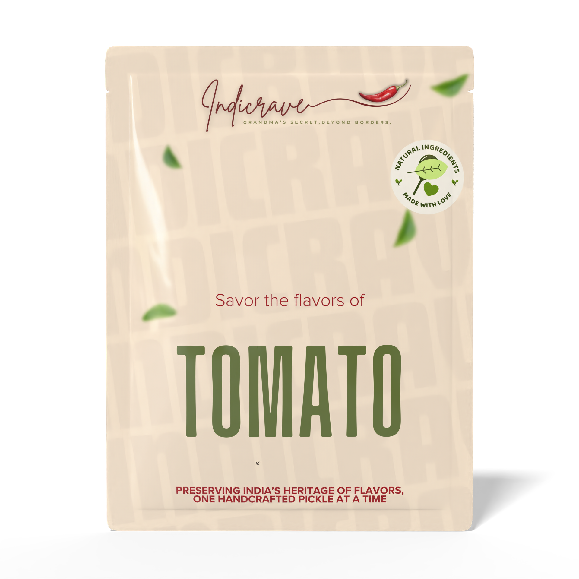 Indicrave Tomato Pickle – Tangy Tradition, Timeless Taste